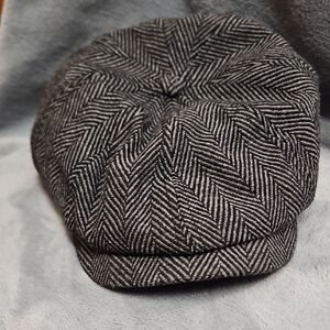 Boston Scally, The Baker Boy - Grey Herringbone